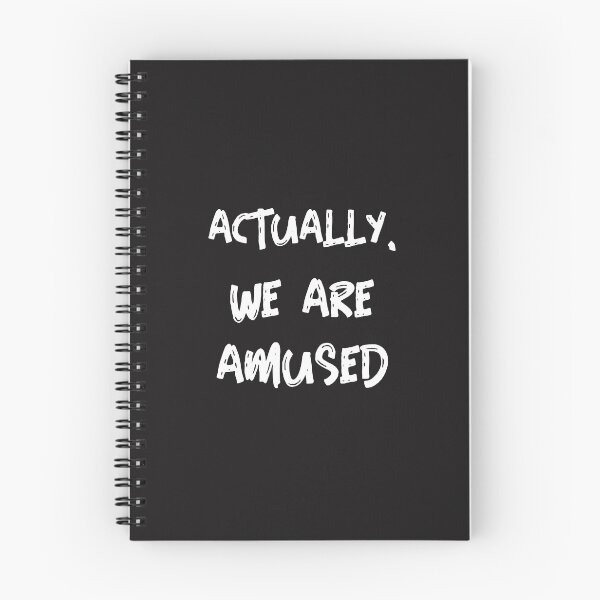 Item preview, Actually, We Are Amused designed and sold by TheEclecticSpot.