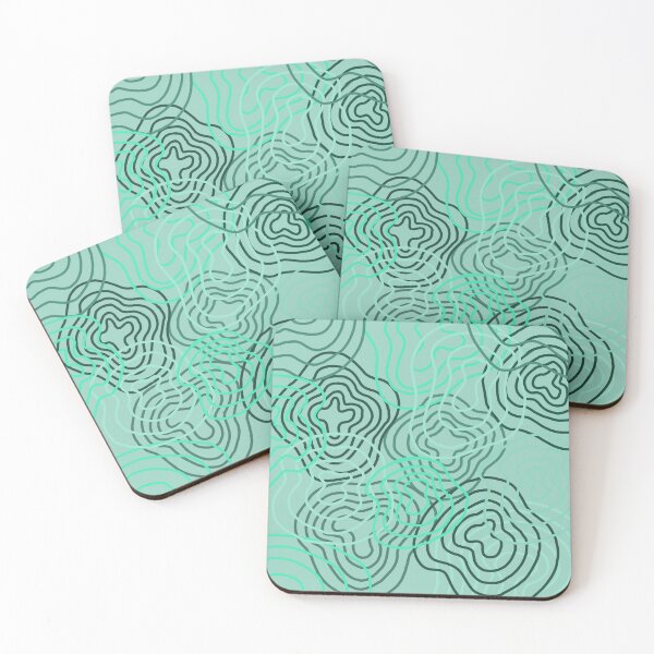 Item preview, Teal Trippy Waves designed and sold by jordanxmitchell.