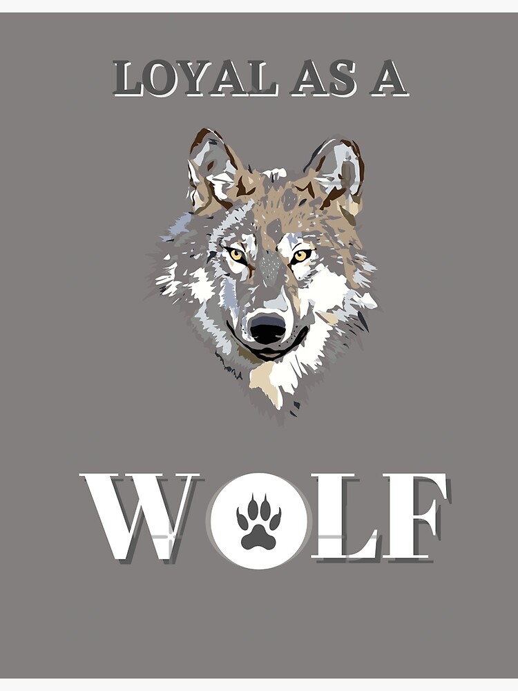 "Grey wolf inspirational " Poster for Sale by Goldenprints9 Redbubble