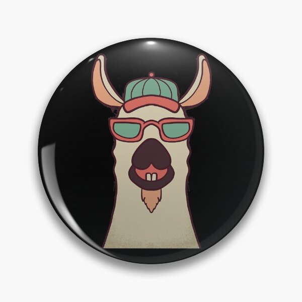 Item preview, lamma is cool and smiling  designed and sold by RemyArijah99.
