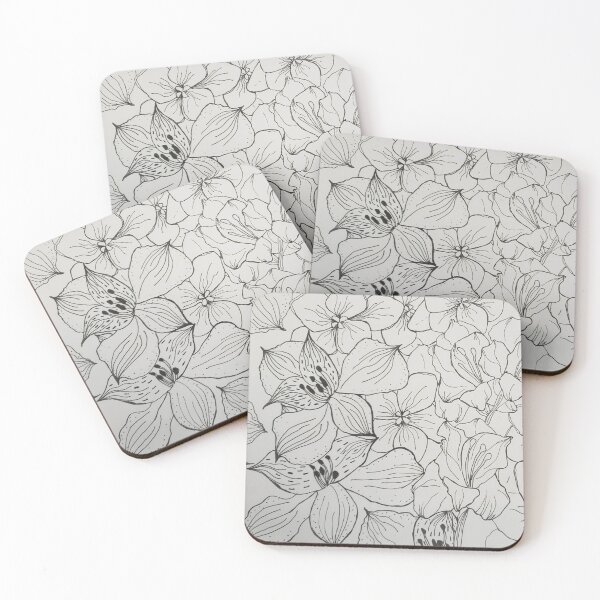 Item preview, Inked Flowers designed and sold by KiraConnally.