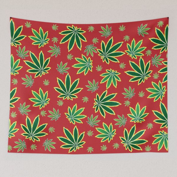 Item preview, Weed Leaf Pattern designed and sold by Muditha88.