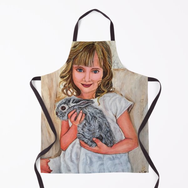 Aperçu de l'œuvre Petite fille et un lapin créée et vendue par Carrot-4Thought.