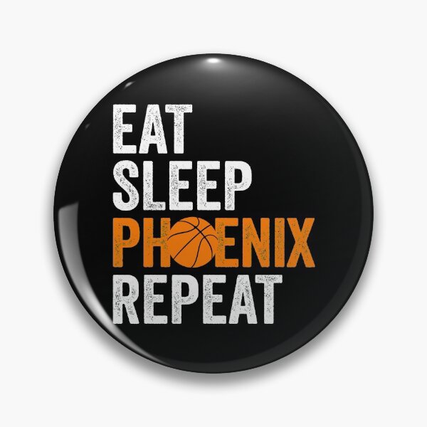 Item preview, Eat Sleep Phoenix Repeat Basketball Suns Fan PHX Valley Lipps Arizona State designed and sold by galarzaluis.