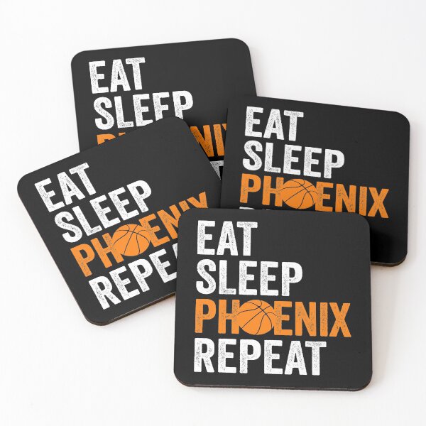 Item preview, Eat Sleep Phoenix Repeat Basketball Suns Fan PHX Valley Lipps Arizona State designed and sold by galarzaluis.
