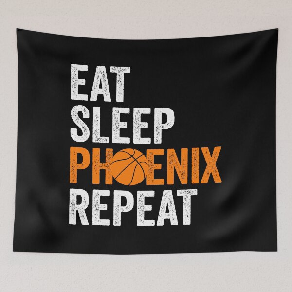 Item preview, Eat Sleep Phoenix Repeat Basketball Suns Fan PHX Valley Lipps Arizona State designed and sold by galarzaluis.