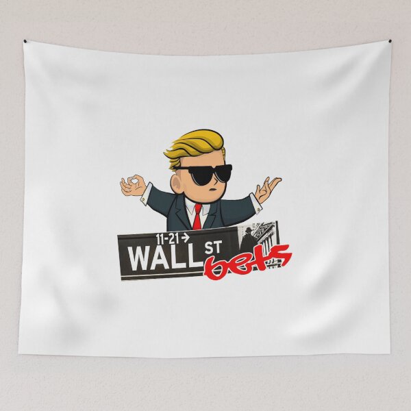 Item preview, Wallstreet Bets Funny Investing tee regalo de inversión Wallstreet bets appareal Classic TShirt799 designed and sold by SalmaCosta.