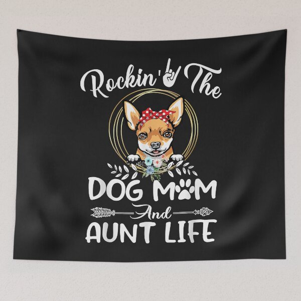 Item preview, Chihuahua Rocking The Dog Mom and Aunt Life Mothers Day designed and sold by dorisjoycek.