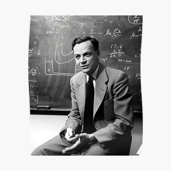 Feynman Posters | Redbubble