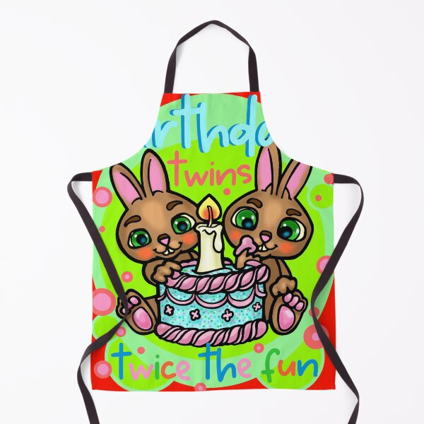 Item preview, twin birthday designed and sold by sandpiperstudio.