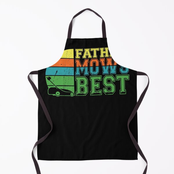 Item preview, Funny Father Mows Best Dad Lawn Mowing Men Joke designed and sold by Crush Retro®.