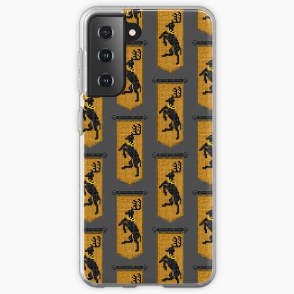 WesterosCraft Crowned Stag Pixel Art Sigil Banner Samsung Galaxy Soft Case