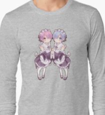 Rem & Ram - Re:Zero kara Hajimeru Isekai Seikatsu Long Sleeve T-Shirt