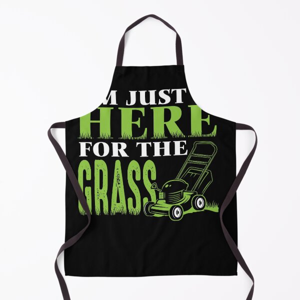 Item preview, I'm Just Here for the Grass Dad Lawn Mowing Men designed and sold by Crush Retro®.
