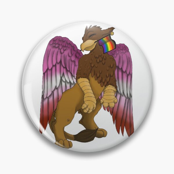 Item preview, Lesbian pride griffin designed and sold by Moonshadow6.