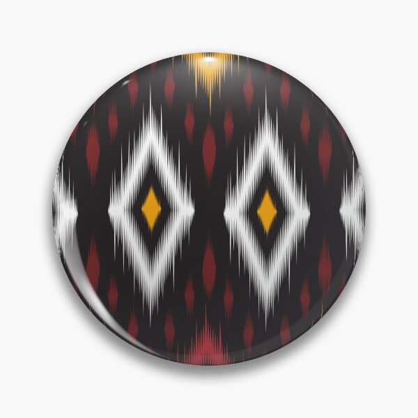 Item preview, Abstract black and red geometric native pattern seamless designed and sold by Zeedoherty.