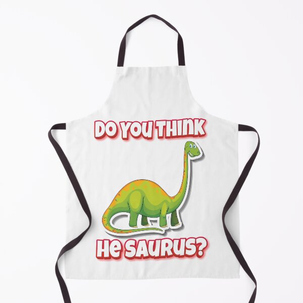 Item preview, Do You Think He Saurus? Dinosaur Saw Us Mamenchisaurus designed and sold by FiveNiches.