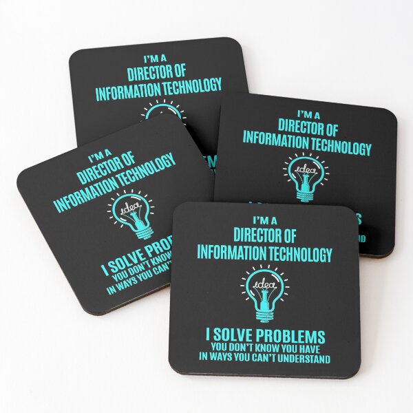 Item preview, Director Of Information Technology T Shirt - I Solve Problems Gift Item Tee designed and sold by learkemili.