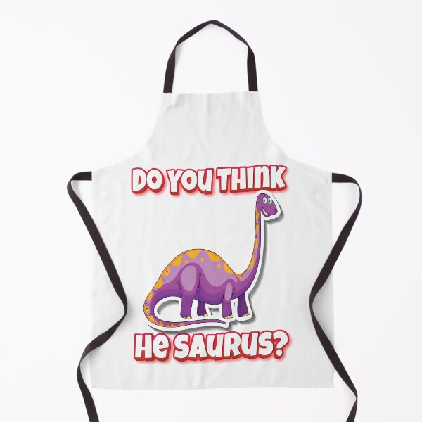Item preview, Do You Think He Saurus? Dinosaur Saw Us Mamenchisaurus designed and sold by FiveNiches.