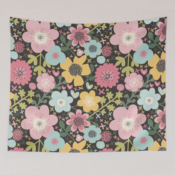 Item preview, boho vintage floral designed and sold by baheeya.
