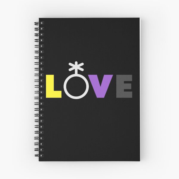 Item preview, Nonbinary Love. LGBTQ Nonbinary Pride designed and sold by Subtle Pride Shop.