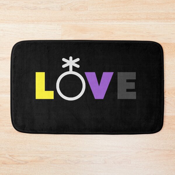Item preview, Nonbinary Love. LGBTQ Nonbinary Pride designed and sold by Subtle Pride Shop.