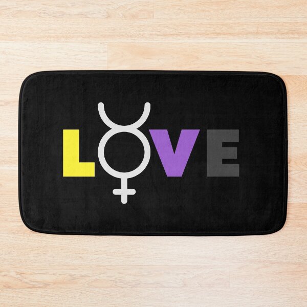 Item preview, Nonbinary Transgender Love. LGBTQ Nonbinary Pride designed and sold by Subtle Pride Shop.