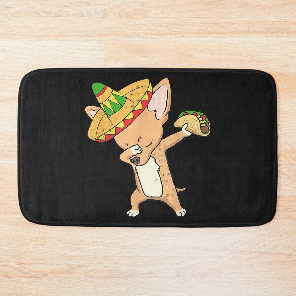 Item preview, Funny Mexican Chihuahua Dog Taco Shirt Dabbing Cinco De Mayo designed and sold by dorisjoycek.