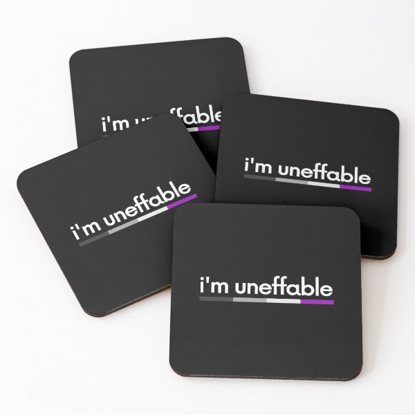 Item preview, Im Uneffable. Asexual Pride designed and sold by Subtle Pride Shop.