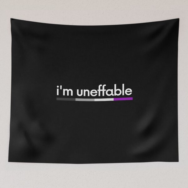 Item preview, Im Uneffable. Asexual Pride designed and sold by Subtle Pride Shop.
