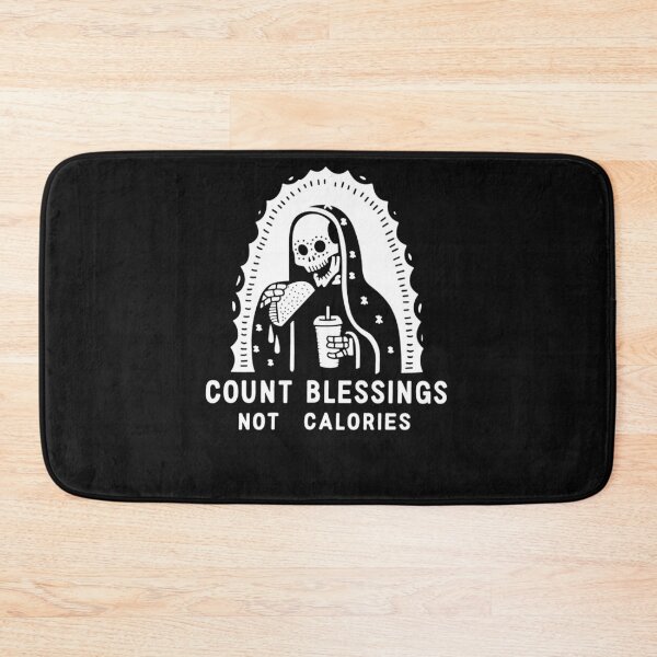 Item preview, Count Blessings Not Calories Designer designed and sold by MorgannOlson.