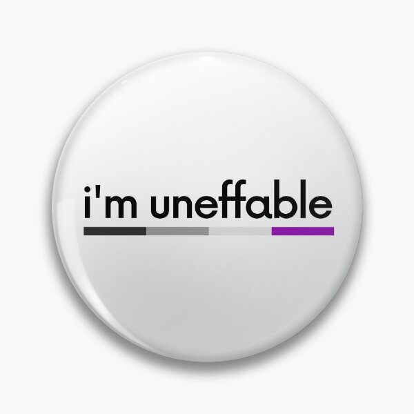 Item preview, Im Uneffable. Asexual Pride designed and sold by Subtle Pride Shop.