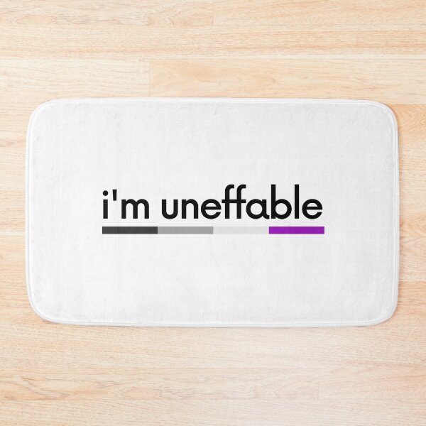 Item preview, Im Uneffable. Asexual Pride designed and sold by Subtle Pride Shop.