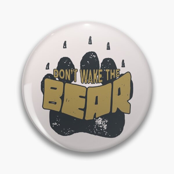 Item preview,  UNISEX ROUND NECK T-SHIRT - DON'T WAKE UP A BEAR, PERSONALIZED HUMOR T-SHIRT BEAR designed and sold by lapolonaise.