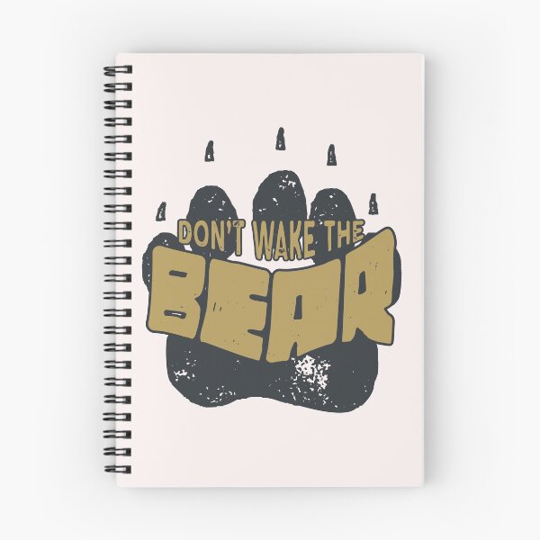 Item preview,  UNISEX ROUND NECK T-SHIRT - DON'T WAKE UP A BEAR, PERSONALIZED HUMOR T-SHIRT BEAR designed and sold by lapolonaise.