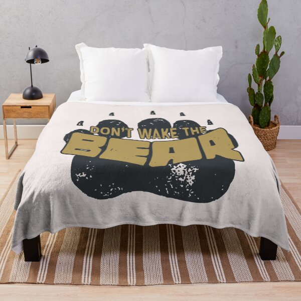 Item preview, UNISEX ROUND NECK T-SHIRT - DON'T WAKE UP A BEAR, PERSONALIZED HUMOR T-SHIRT BEAR designed and sold by lapolonaise.