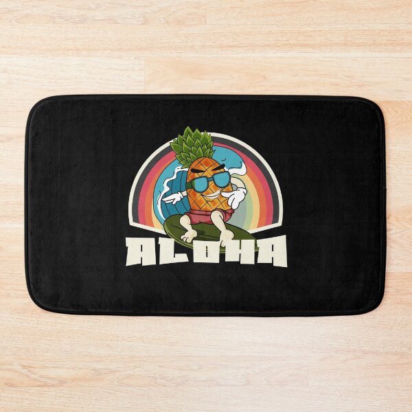 Item preview, Vintage Pineapple Surfing Aloha Beach Graphic designed and sold by wdyoungblood.