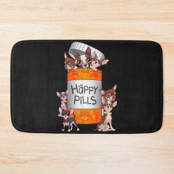Item preview, Happy Pills Chihuahua T-shirt designed and sold by dorisjoycek.