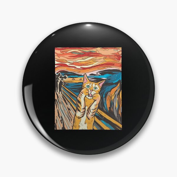 Item preview, Cat Art  Munch Scream  designed and sold by Minors96.