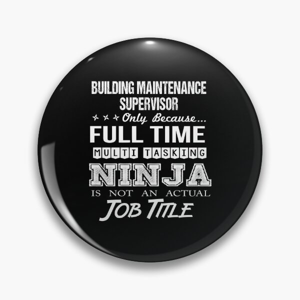 Item preview, Building Maintenance Supervisor T Shirt - Multitasking Ninja Job Gift Item Tee designed and sold by emorestste.