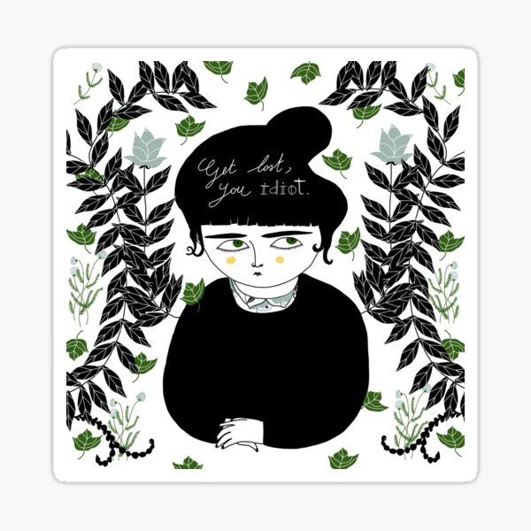Get Lost! Sticker