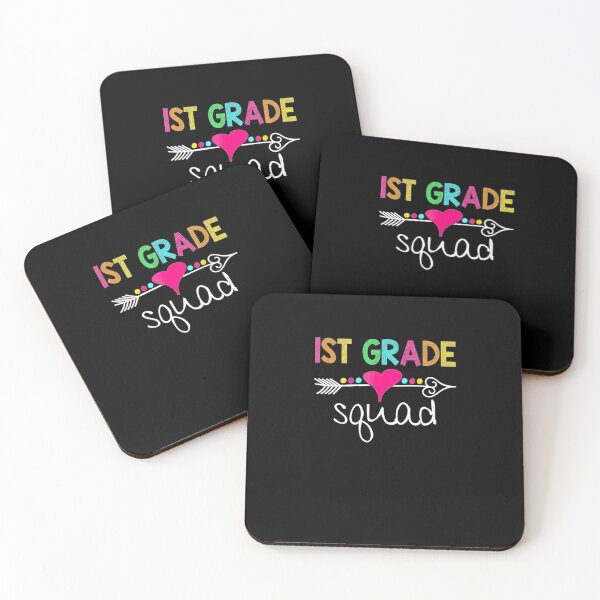 Item preview, 1st Grade Squad First Teacher Student Team Back To School designed and sold by Croakcow.