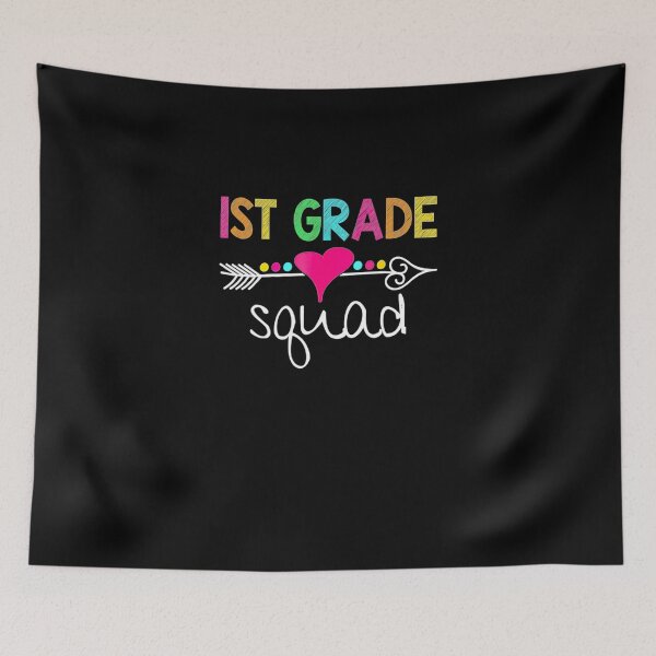 Item preview, 1st Grade Squad First Teacher Student Team Back To School designed and sold by Croakcow.
