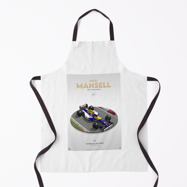 Aperçu de l'œuvre Nigel Mansell Formule 1 Williams FW14B 1992 Car Design créée et vendue par d25bev.