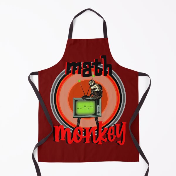 Item preview, math monkey designed and sold by sandpiperstudio.