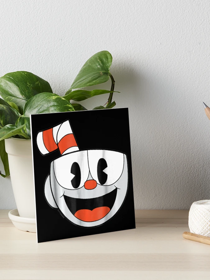Cuphead Big Smiling Face Video Game Graphic