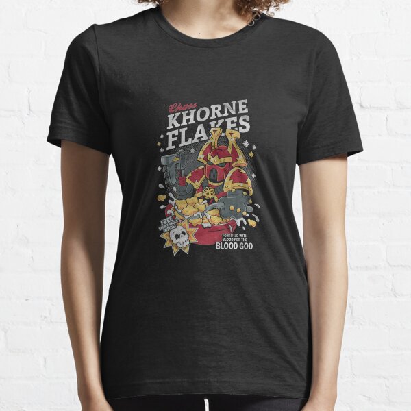 Chaos khorne flakes Fortified with blood for the blood god Classic TShirt1046 Essential T-Shirt