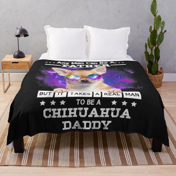 Item preview, It takes a real man to be a Chihuahua daddy designed and sold by dorisjoycek.