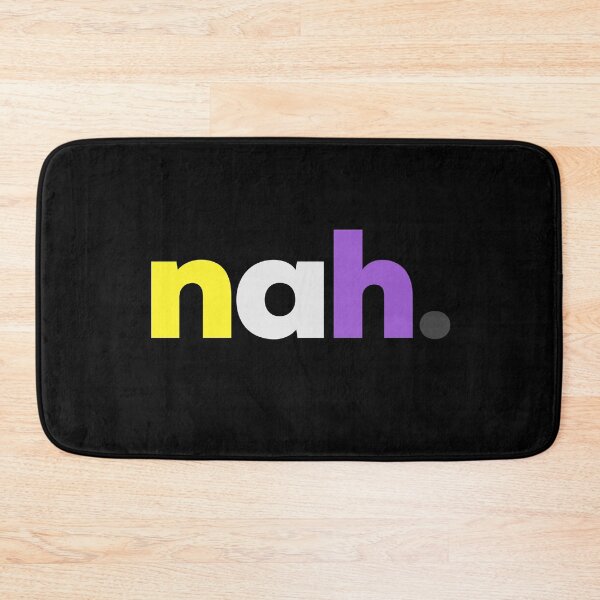 Item preview, nah. LGBTQ Nonbinary Pride designed and sold by Subtle Pride Shop.