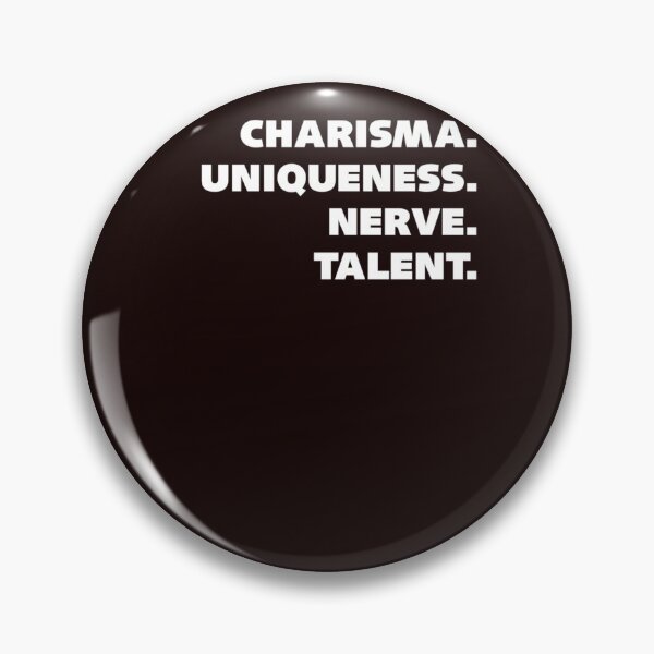 Artikelvorschau, Charisma Einzigartigkeit Nerven und Talent Essential TShirt753 entworfen und verkauft von DustyGutmann.